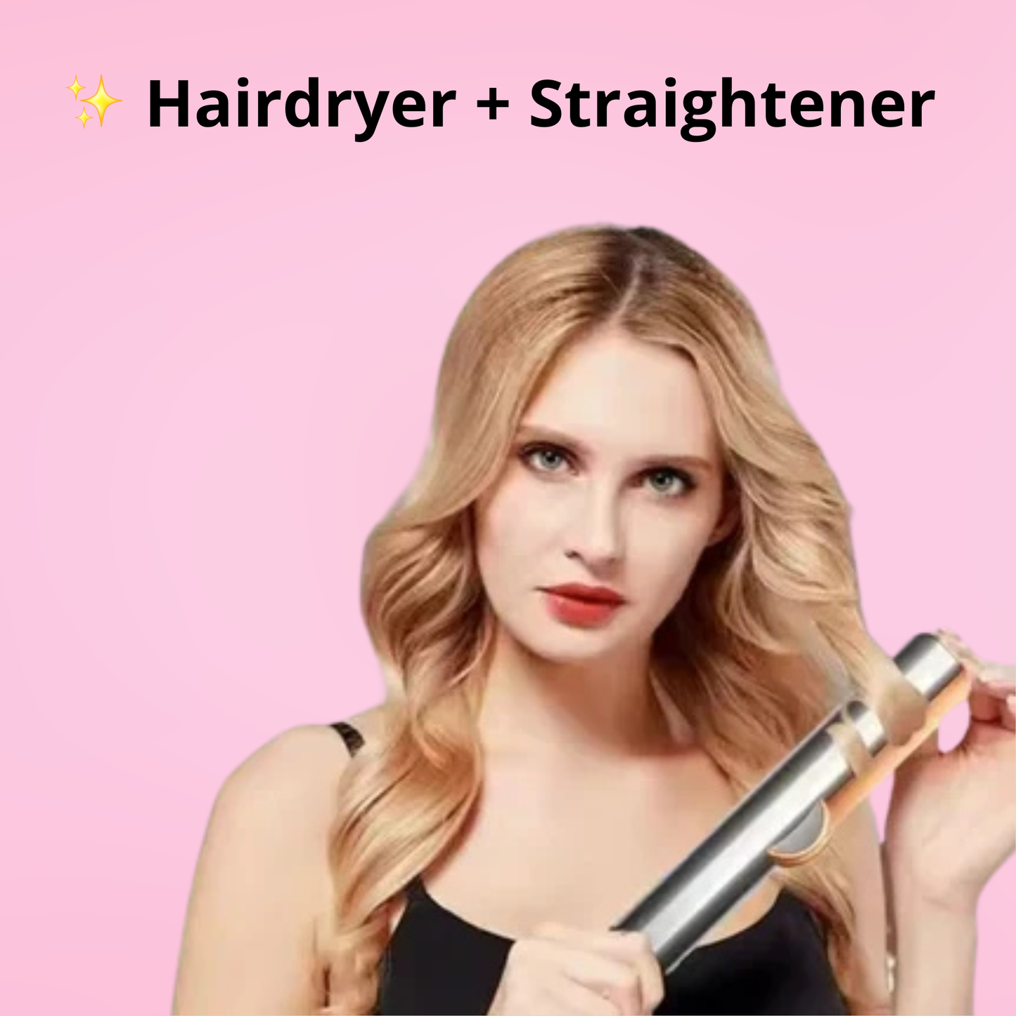 2-in-1 Air Hair Dryer & Straightener